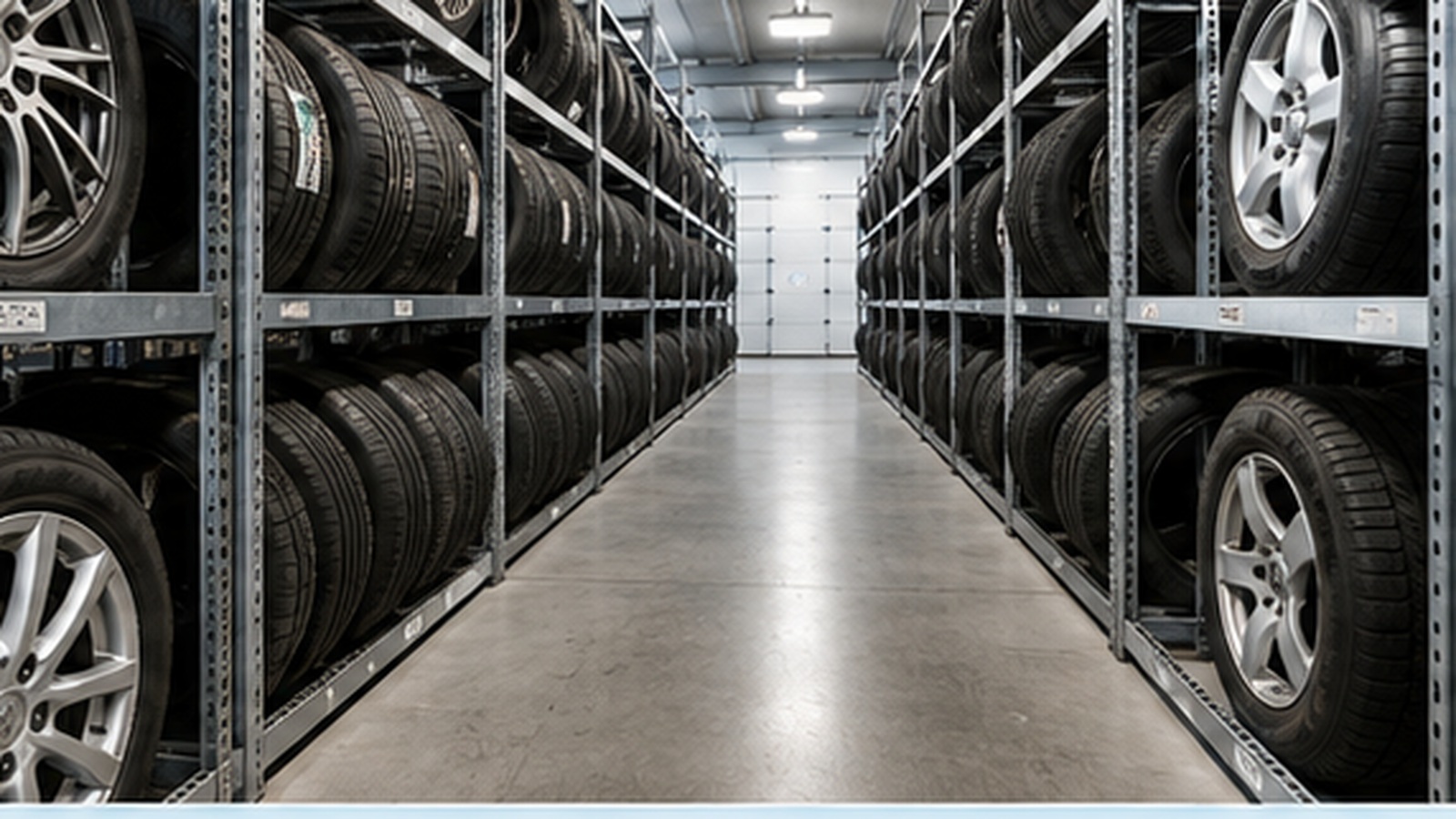 Reifeneinlagerung und Räderlager im Autohaus Kamen