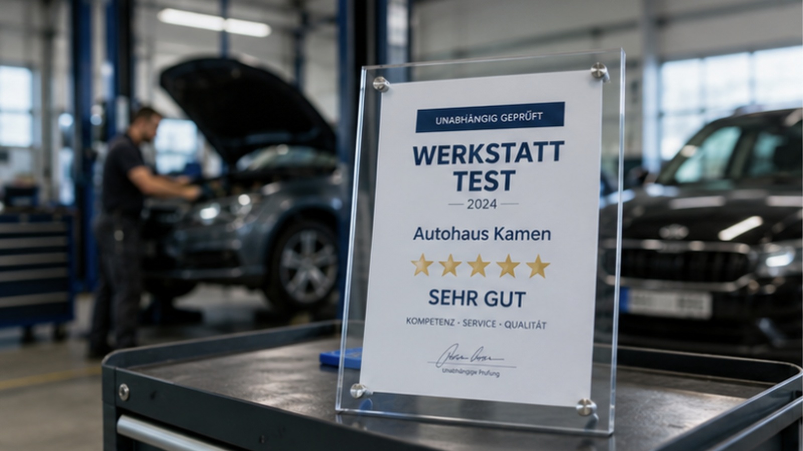 Ausgezeichnete Servicequalität im Autohaus Kamen
